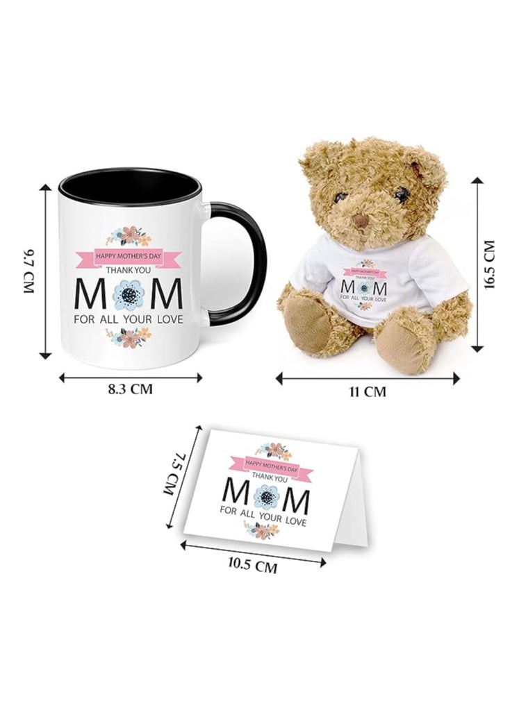 PRINTSHOP4ME Mother's Day Gift-Special Teddy Bear For Moms-Gift For Mom-Gift From Daughter To Mother-Gift For Mother  - Image 3