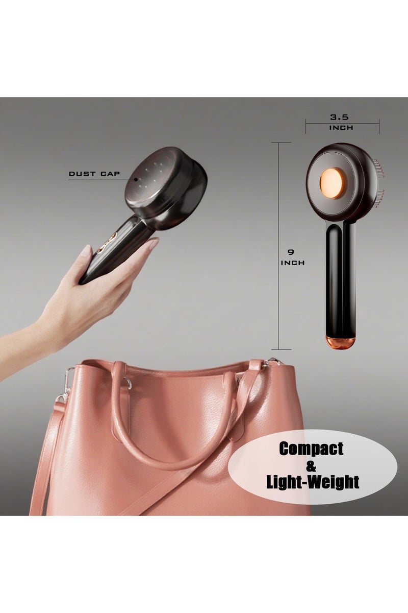 Upgraded Electric Hair Growth Comb，660nm Red Light Therapy, 3Mode Vibration Scalp Massager with Serum Infusion System for Anti-Hair Loss - Image 5