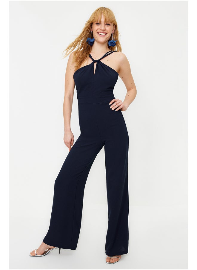 Navy Blue Woven Jumpsuit TPRSS24TU00003 - pzsku/Z8DA43409FB926DB483EDZ/45/_/1730941115/578d08bd-f779-4fdf-9bb8-1236d57fb624