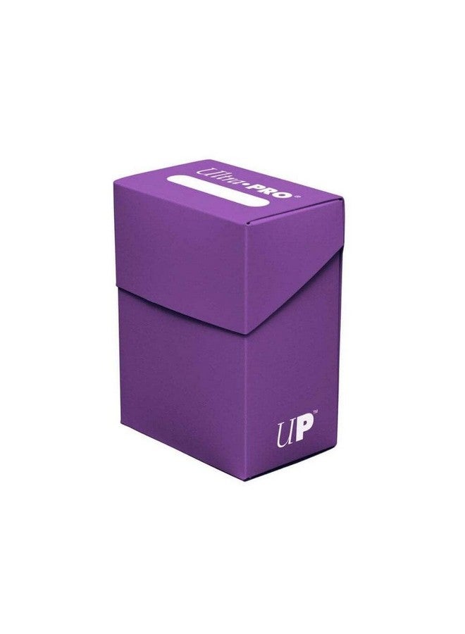 Ultra PRO Standard Deck Box, 80-Count, Purple - Image 1