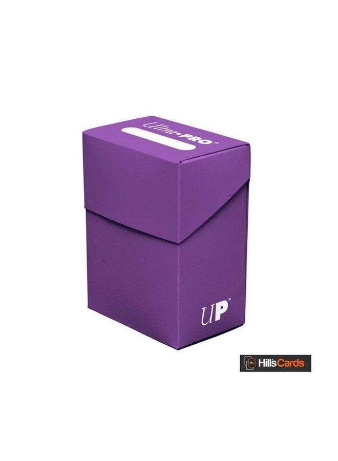 Ultra PRO Standard Deck Box, 80-Count, Purple - Image 3