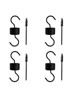 Hummingbird Feeder Insect Guard,Hummingbird Feeders Accessory Hooks, Ant Moat Hooks with Brushes Cleaning Brushes, for Garden Outdoor, 4 Pack