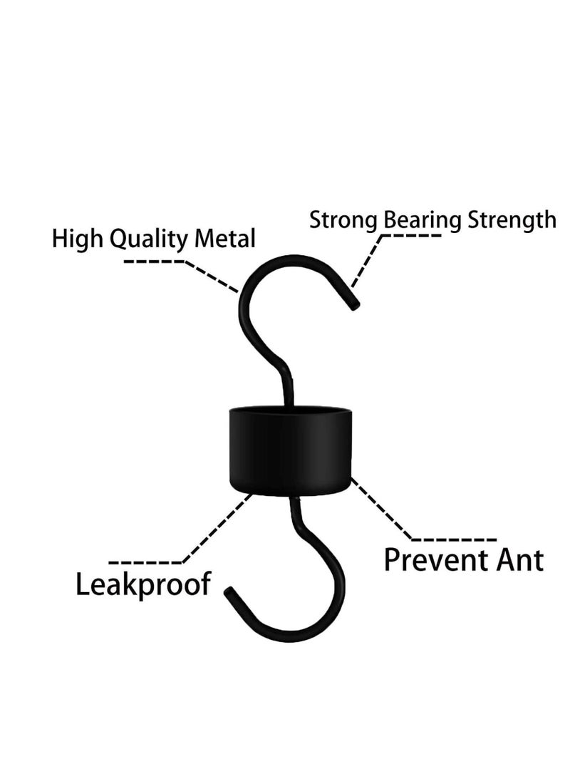 Y&D - Hummingbird Feeder Insect Guard,Hummingbird Feeders Accessory Hooks, Ant Moat Hooks with Brushes Cleaning Brushes, for Garden Outdoor, 4 Pack - Image 1