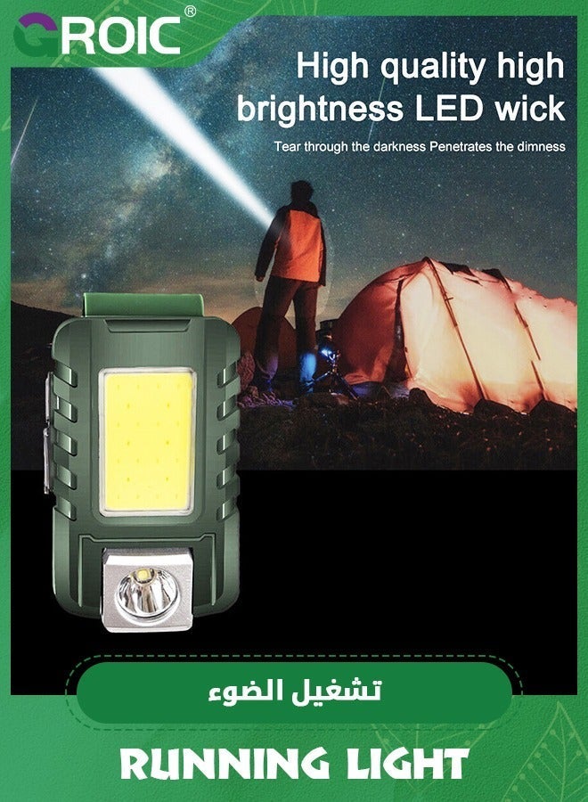 GROIC Running Light, Magnetic Clip On Light for Runners Rechargeable Safety Lights Walking at Night, LED Wearable Small Lightweight Jogging Outdoor Jogger  - Image 3