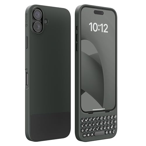 Clicks Keyboard for iPhone 16 Plus – Keyboard Case for Premium Typing Experience – Faster, Accurate Typing, Charge as Normal – Onyx - Image 1