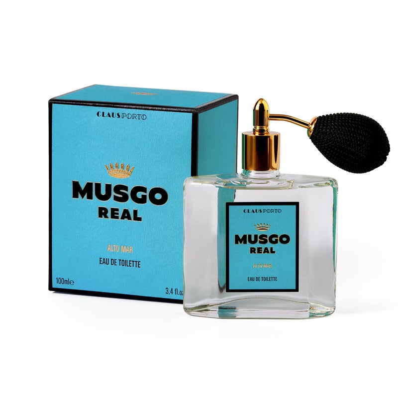 Claus Porto - Musgo Real Eau de Toilette Alto Mar | Invigorating, Refreshing, Elegant | Woody, Watery, Aromatic, Minty (100 mL | 3.4 fl oz) - Image 1