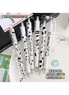 Kawaii Black Cute Cow 0.5mm Gel Pen 1 Piece  - Image 1