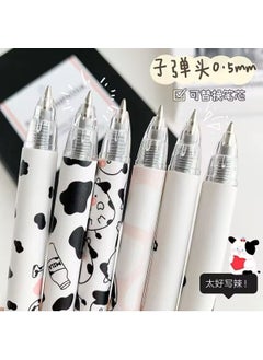 Kawaii Black Cute Cow 0.5mm Gel Pen 1 Piece  - Image 4