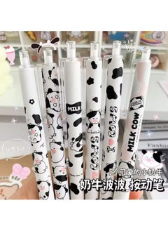 Kawaii Black Cute Cow 0.5mm Gel Pen 1 Piece  - Image 2