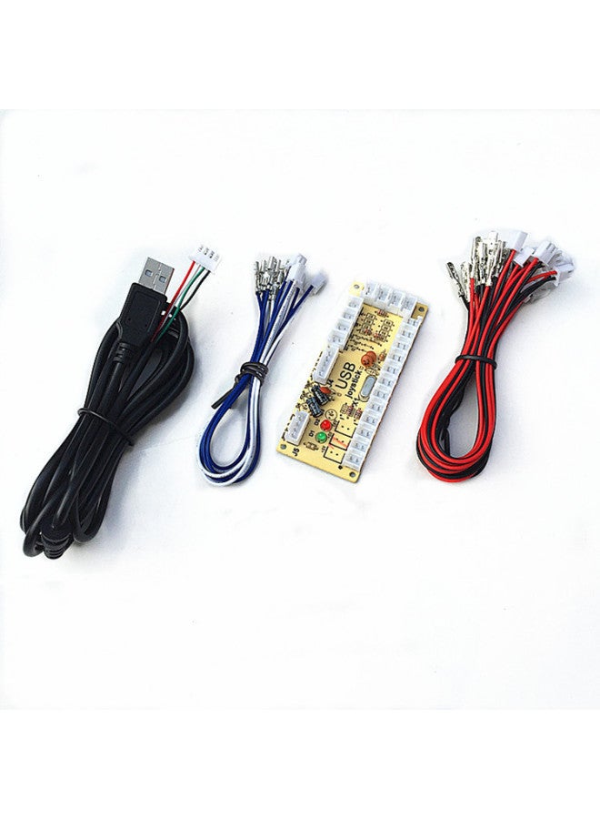 Diy Arcade Joystick Accessory Kit Usb Joystick Chip Circuit Board Arcade Chip Digital Computer Game Controller-Product Color:5v American Joystick on Configuration S - Image 3