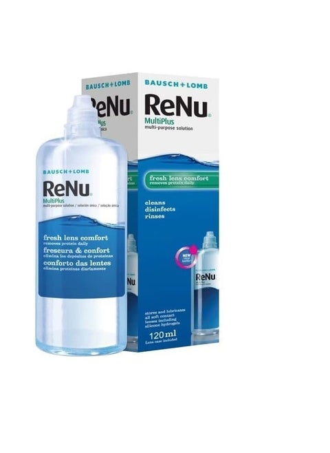 Multiplus Contact Lens Solution Clear 120 ml