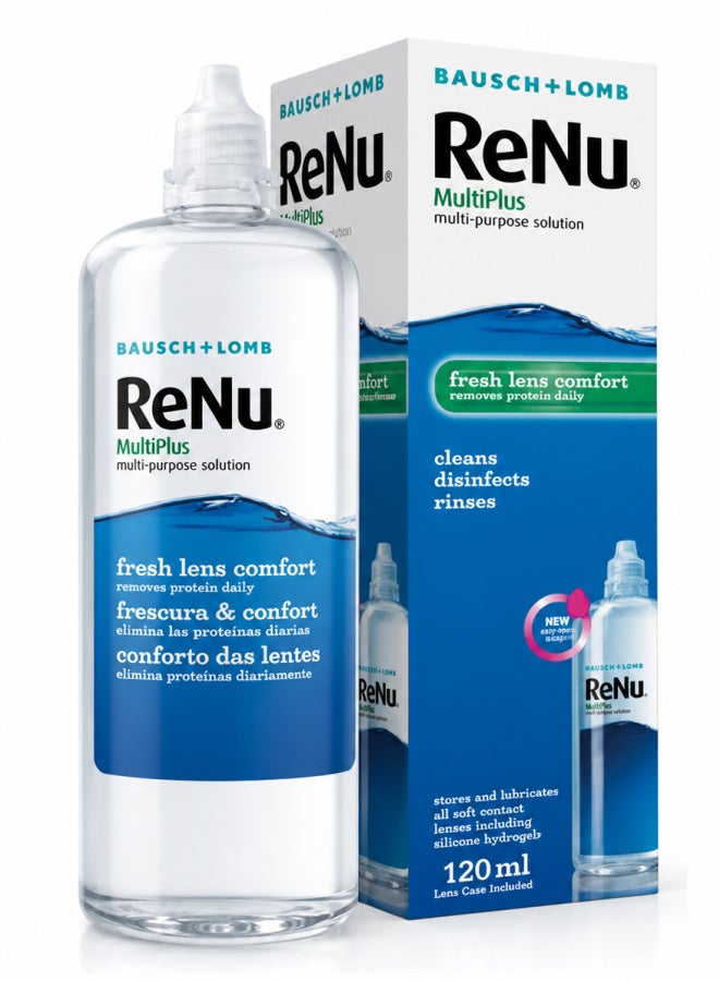 Multiplus Contact Lens Solution Clear - 120ml