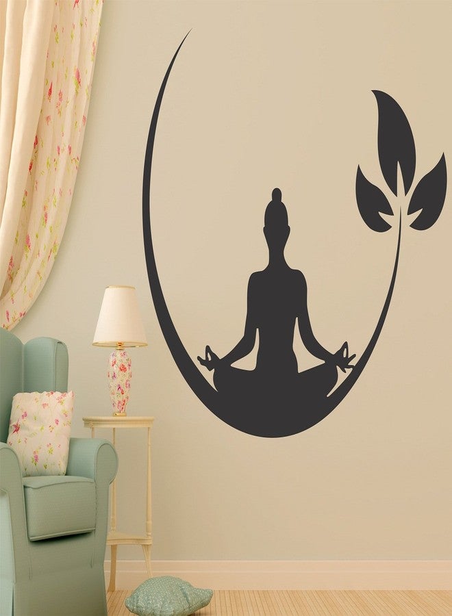 LANS WALLSTICKY Yoga Image Sticker - Image 1