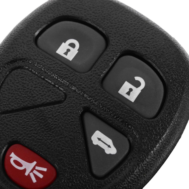 Protective Remote Key Fob Cover Case Compatible with Buick Vehicles Black - Image 4
