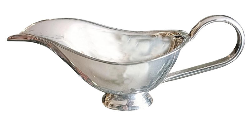 PAUL SONS PAUL SONS Serving Pitcher Stainless Steel Gravy Boat Steak Sauce Boat Kitchen Seasoning Cup Jam Jar Medium Size Pack of 1Pc  - Image 1