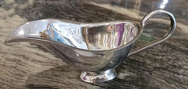 PAUL SONS PAUL SONS Serving Pitcher Stainless Steel Gravy Boat Steak Sauce Boat Kitchen Seasoning Cup Jam Jar Medium Size Pack of 1Pc  - Image 5