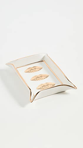 Jonathan Adler Lips Valet Trinket Tray Gold 32051 - Image 3