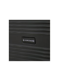 GIORDANO Hardside Luggage Trolley Bag 3 Pieces Set,Black (S-20",M-24",L-28")  - Image 3
