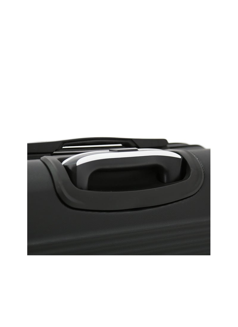 GIORDANO - Hardside Luggage Trolley Bag 3 Pieces Set,Black (S-20",M-24",L-28") - Image 1