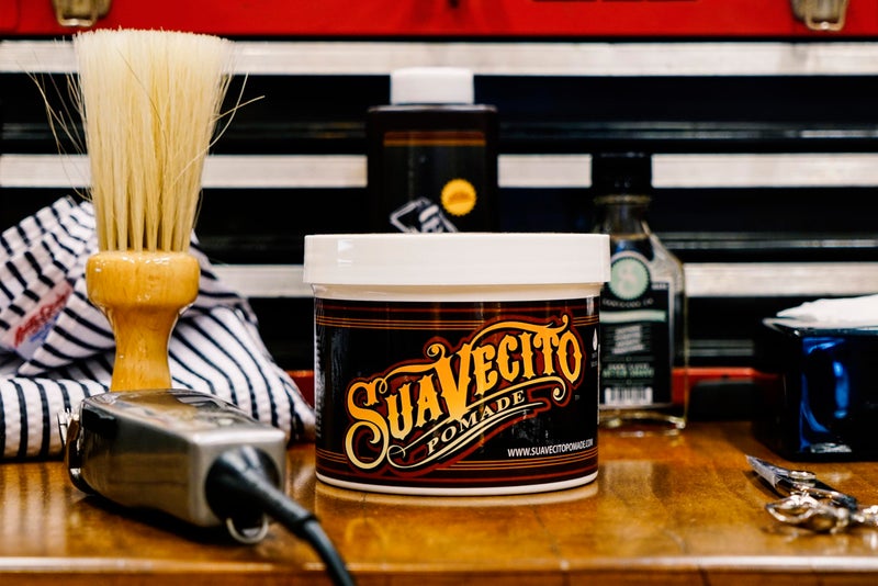 Suavecito Original Hold Pomade 32 oz, 1 Pack - Medium Hold Hair Pomade For Men - Medium Shine Water Based Wax Like Flake Free Hair Gel - Easy To Wash Out - All Day Hold For All Hairstyles - Image 4