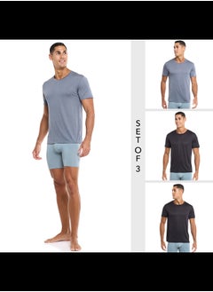 Hanes MOVDC3 Crewneck T-Shirts Mens Hanes P3 MRL Moves 88/12 Dyed  - Image 5
