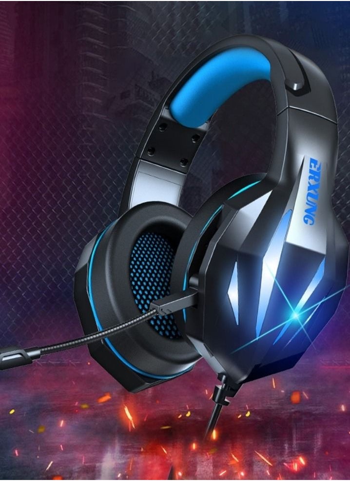 Generic - Gaming Headsets Wired With Microphone For PS4, PS5, X Box, Nintendo Switch, PC with Comfortable Foam Earpads - Image 1