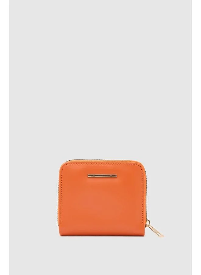 Loly Women's Orange Wallet.