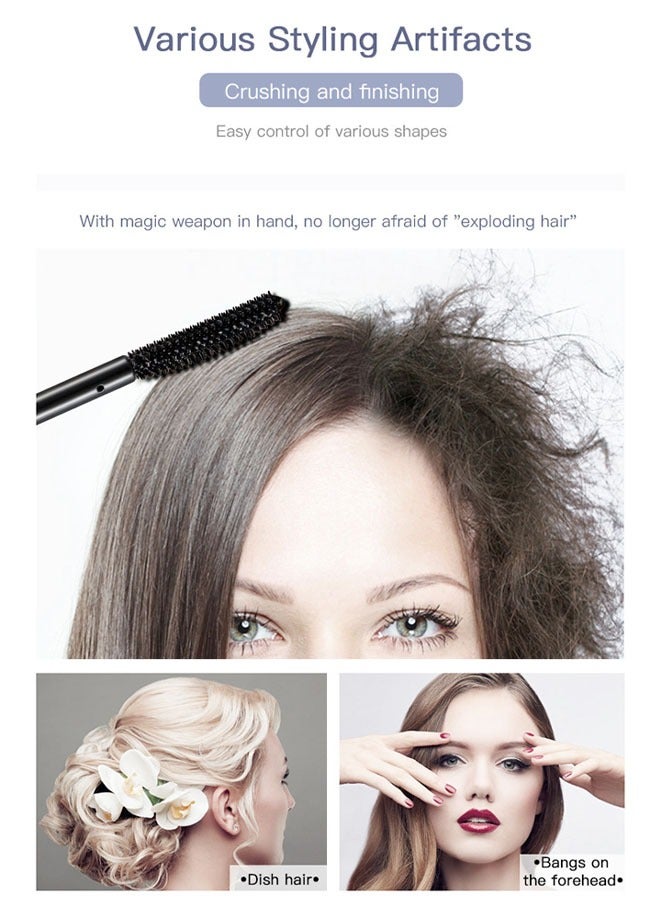 FlashMoment Hair Wax Stick, Hair Finishing Stick, Hair Mascara For Flyaway Tamer, Fly Away Hair Tamer Stick For Enhance Gloss Of Hair, Anti Frizz Broken Hair Baby Hair Flash Moment Flyaway Stick, Non-Greasy - Image 2