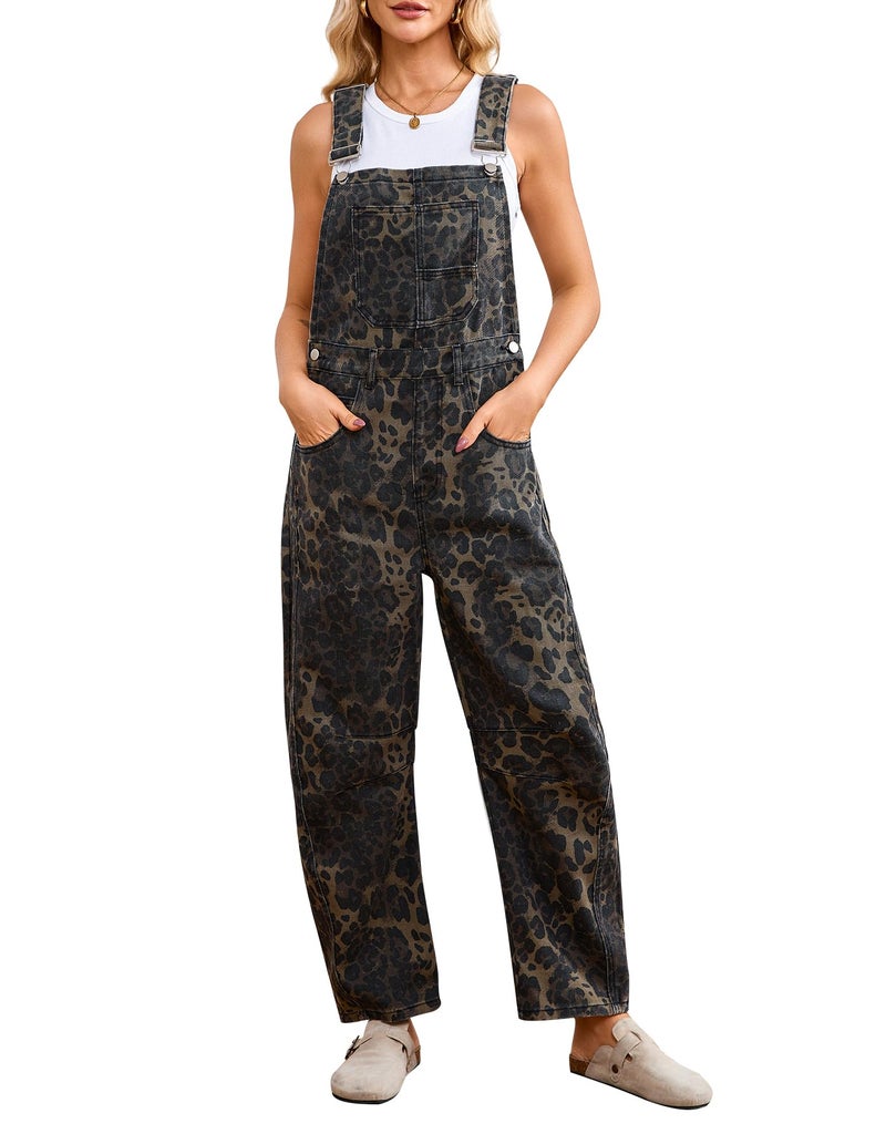 Kedera Overalls for Women Loose Fit Denim Overalls Adjustable Strap Jean Jumpsuit Bib Romper 2025 Spring Casual Work Outfits - Image 1