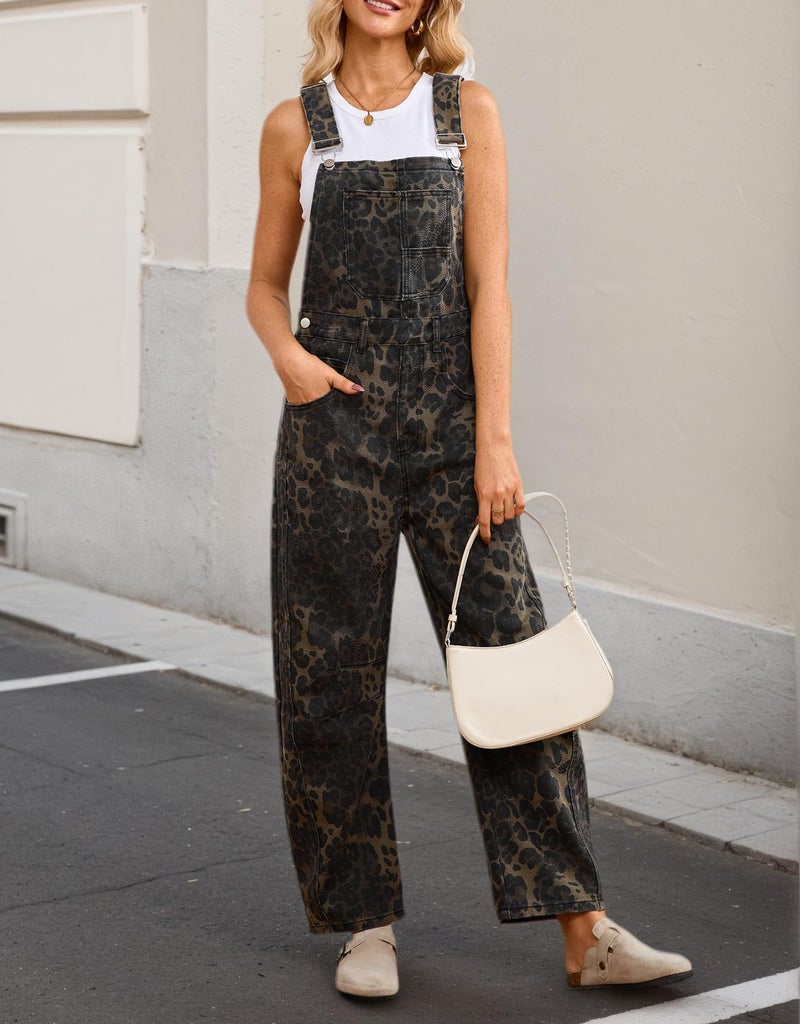 Kedera Overalls for Women Loose Fit Denim Overalls Adjustable Strap Jean Jumpsuit Bib Romper 2025 Spring Casual Work Outfits - Image 2