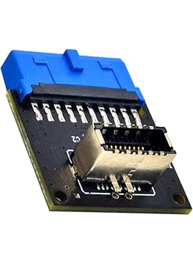 USB Type A to USB Header Adapter Converter for Motherboard Easy Plug and Play Installation - Image 1