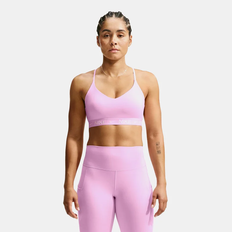 Nike Pink Women's Indy Dri-FIT Light-Support Padded Training Sports Bra for Women | Best Price UAE