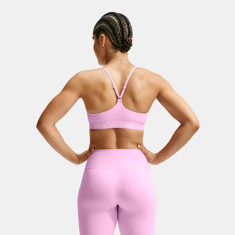 Nike Pink Women's Indy Dri-FIT Light-Support Padded Training Sports Bra for Women | Best Price UAE