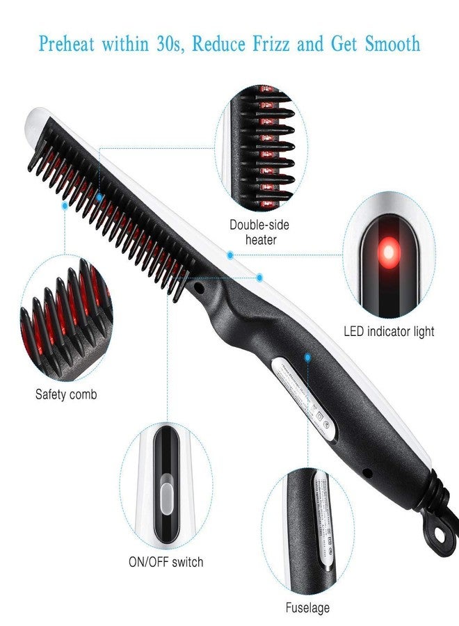 PIPALIYA Quick Hair Styling Straightening Comb Beard Straighter for Men and Women - Image 3