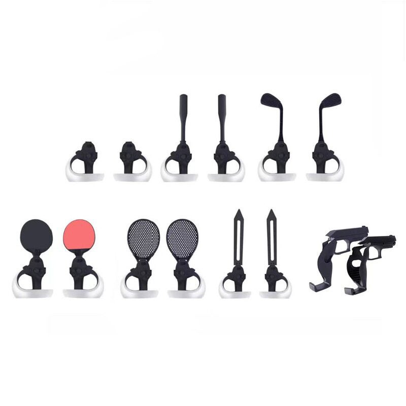 PSVR2 Handle 14-in-1 Sports Motion Kit with Racket, Gun Stock, Lightsaber - Image 1