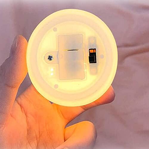 BinaryABC Ceramics Shell Pearl Light Led Lamp Portable Night Light Tabletop Light,Christmas Gift(Pink) - Image 5