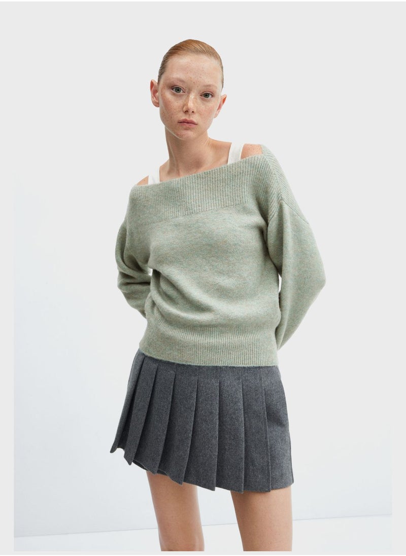 MANGO - Knitted Sweater - Image 1