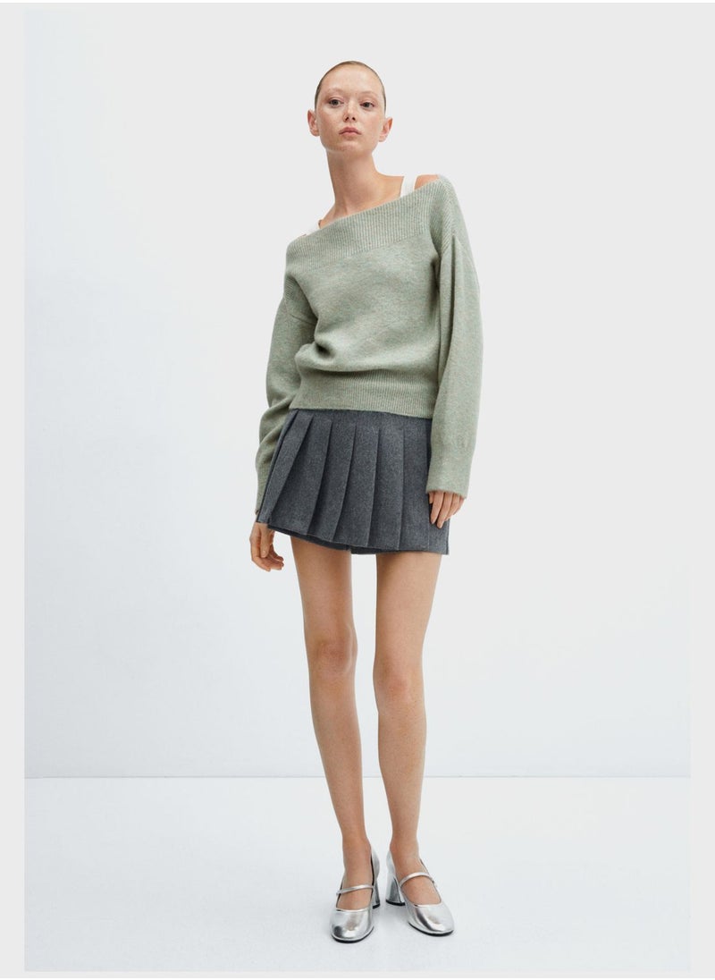 MANGO - Knitted Sweater - Image 1