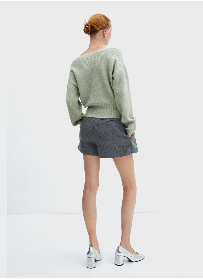 MANGO - Knitted Sweater - Image 1