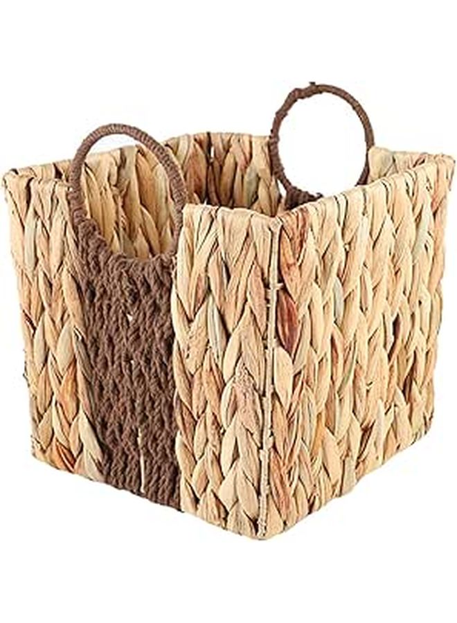 Natural Woven Snack Storage Basket Multifunctional Handmade Fruit Container - Image 1