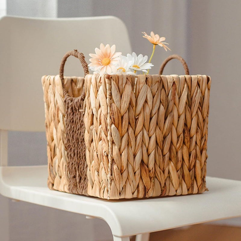 Natural Woven Snack Storage Basket Multifunctional Handmade Fruit Container - Image 5