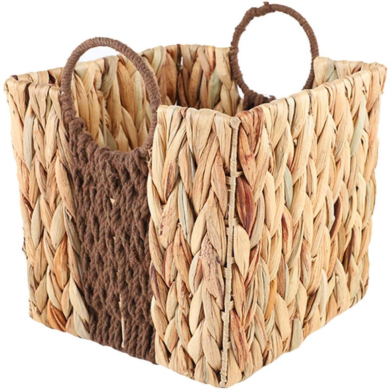 Natural Woven Snack Storage Basket Multifunctional Handmade Fruit Container - Image 2