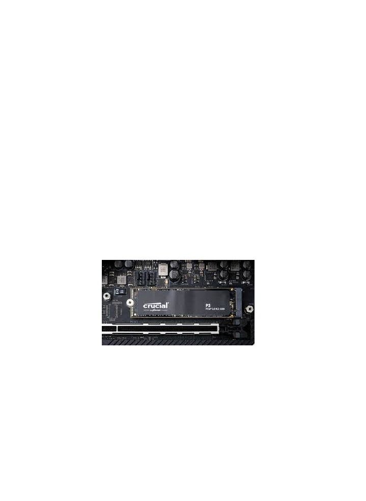 crucial - كروكيال P3 1 تيرابايت CT1000P3SSD8 PCIe 3.0، 3D NAND، NVMe، M.2 SSD - Image 1