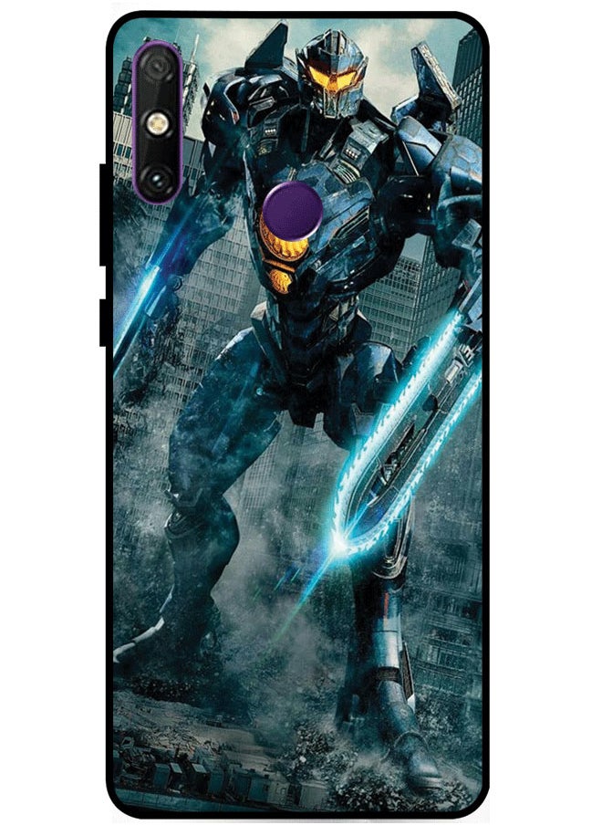 EYE CATCH Protective Case Cover For Huawei Enjoy 20E Transformer Multicolor  - Image 1