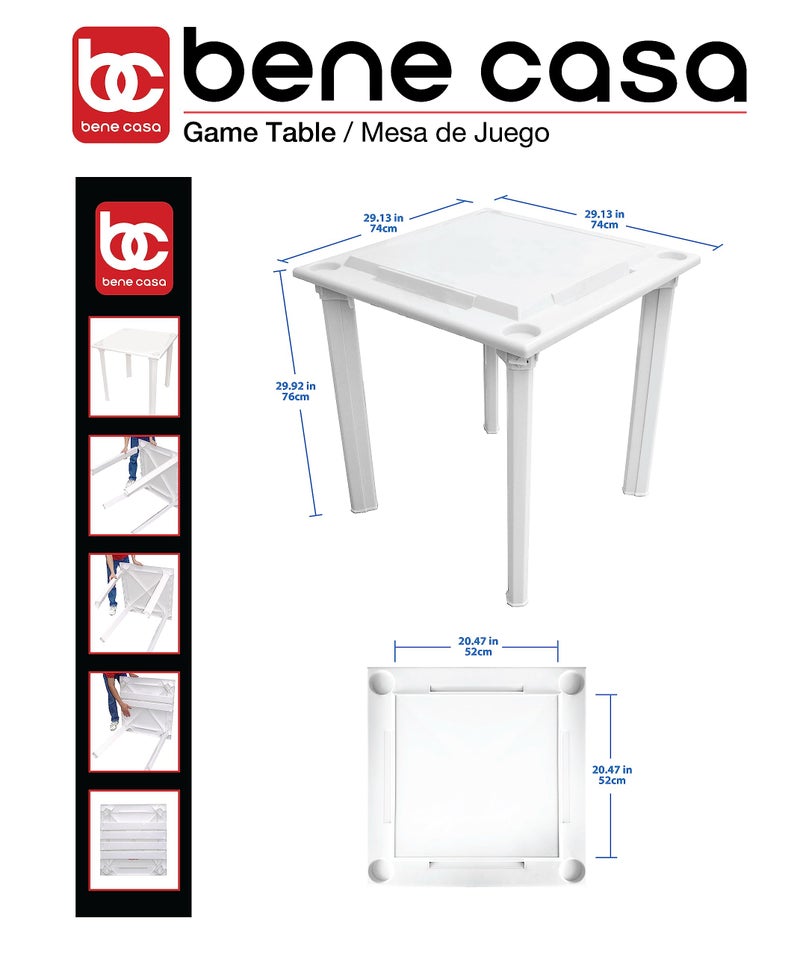 Bene Casa Domino Table/ Game Table - Image 2
