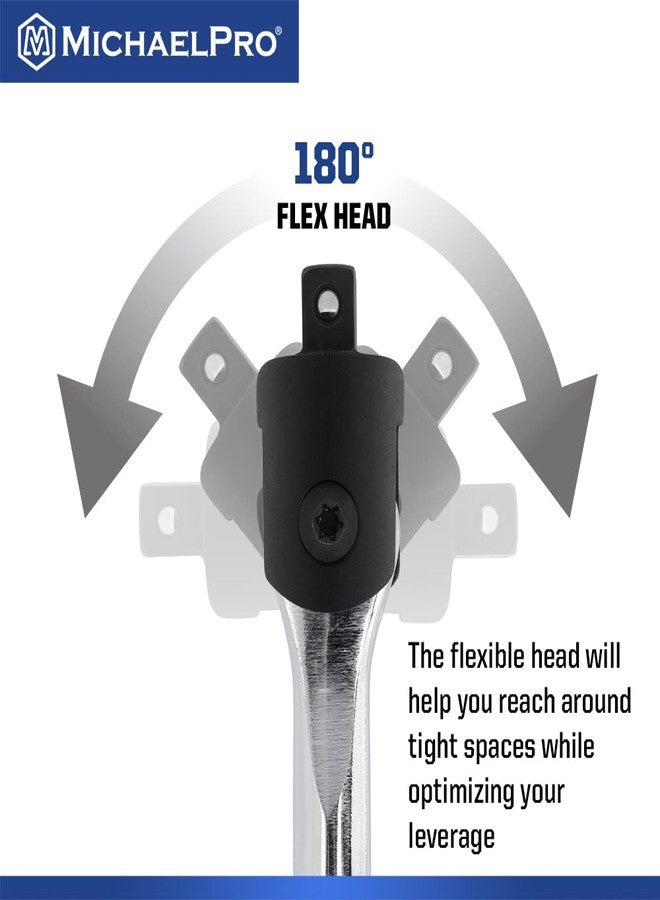 MichaelPro 1/2-Inch Drive x 30-Inch Extension Breaker Bar, Premium Cr-V Steel | MP007007 - Image 3