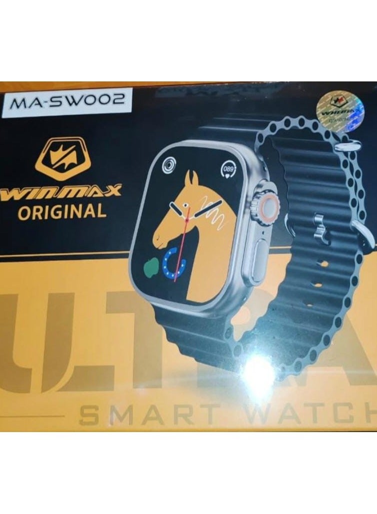 Smart 7 in 1 Smart Watch/For Men and Women/With 7 Extra High Quality Bands 49mm Dial with Fast Charger Enjoy Life with Fashion; Very Soft and Comfortable After Wearing, Multicolor