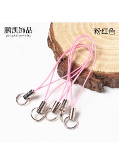 Generic DIY Craft Jewelry Accessories Double Loop Nylon Cord pink [article 100]  - Image 1