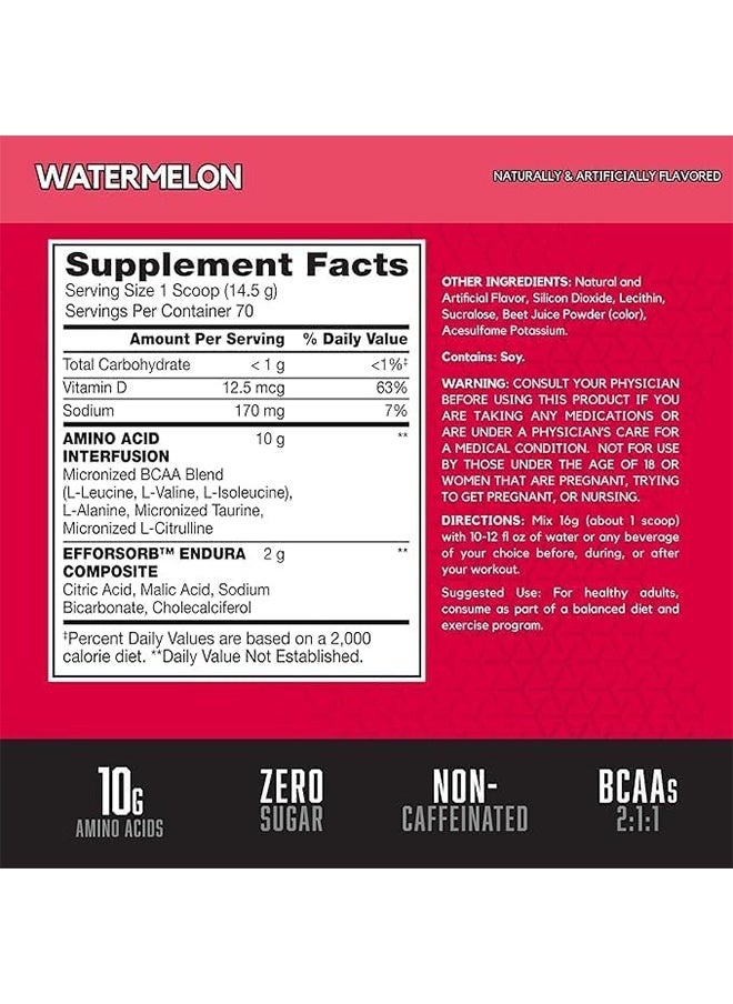 BSN Inc. Amino X Supplement, Watermelon 30 Servings  - Image 3