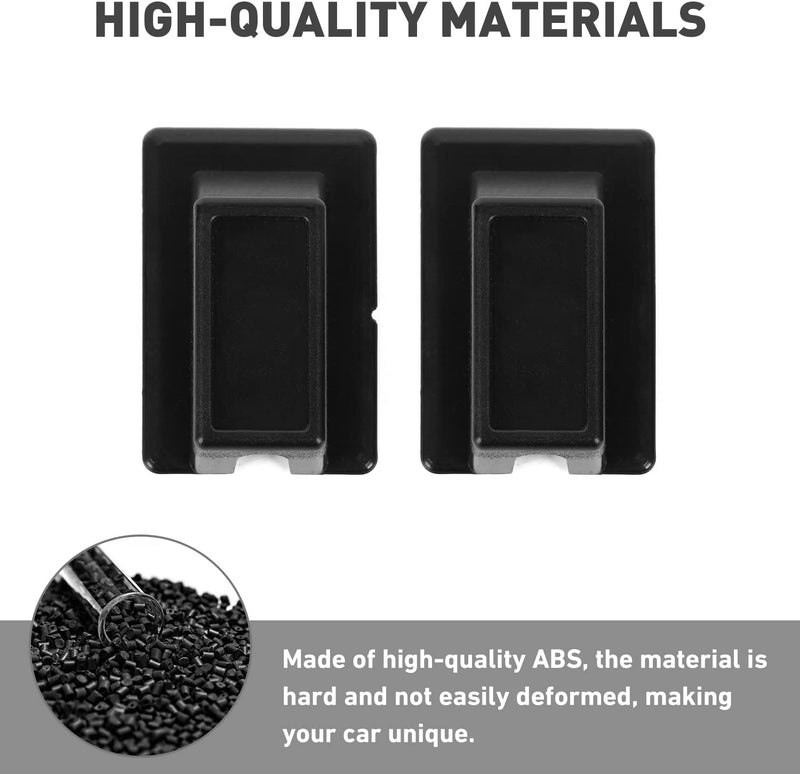 HTHE for Ford Bronco Tailgate Rear Window Heater Cable Cover Antidust Waterproof Cover Compatible with Ford Bronco 2021+ 2/4Doors（2pcs,ABS,Model A） - Image 3